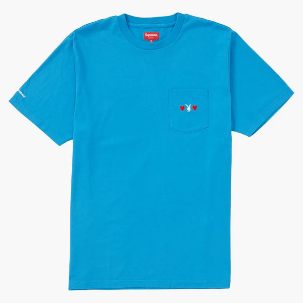 Nejvyšší Playboy Pocket Tee Bright Royal