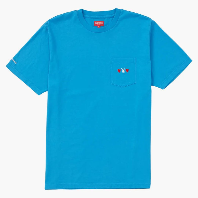 Nejvyšší Playboy Pocket Tee Bright Royal