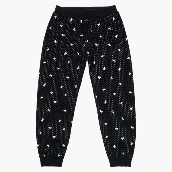 Supreme Playboy Waffle Thermal Pant Black