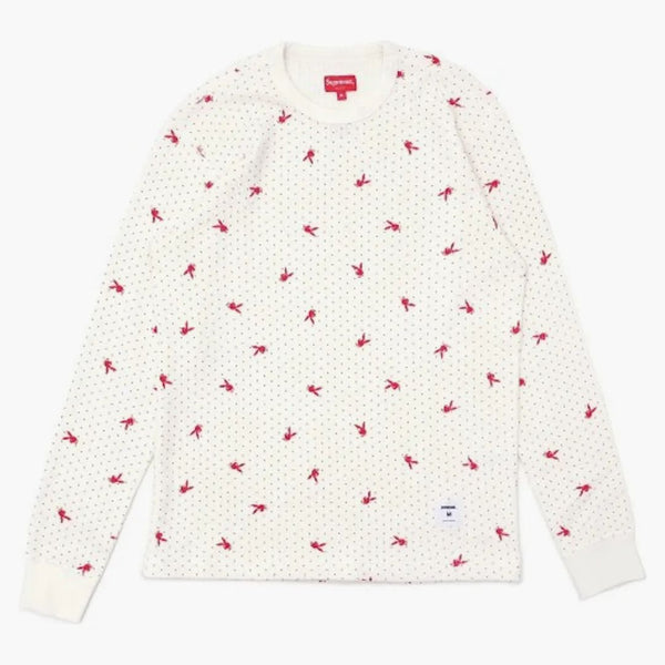 Supreme Playboy Waffle Thermal White