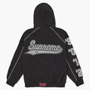 Supreme Playoffs Zip Up Sweatshirt Black