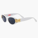 Supreme Plaza Sunglasses White