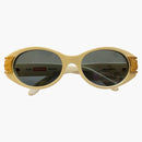 Supreme Plaza Sunglasses White