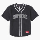 Supreme Polartec Baseball Jersey Black