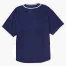 Supreme Polartec Baseball Jersey Navy