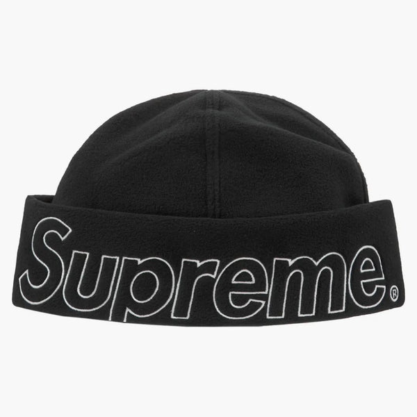 Supreme Polartec Beanie (fw23) Black