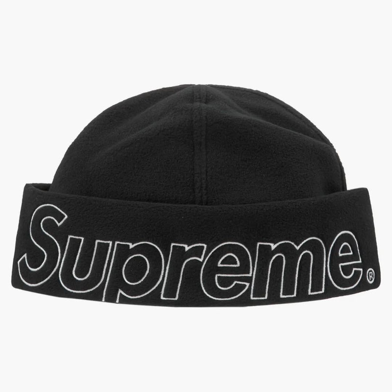 Supreme Polartec Beanie (fw23) Black