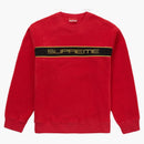 Supreme Polartec Crewneck Red