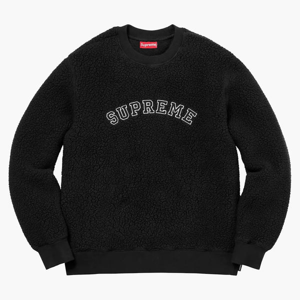 Nejvyšší polartec hluboká hromada CrewNeck Black