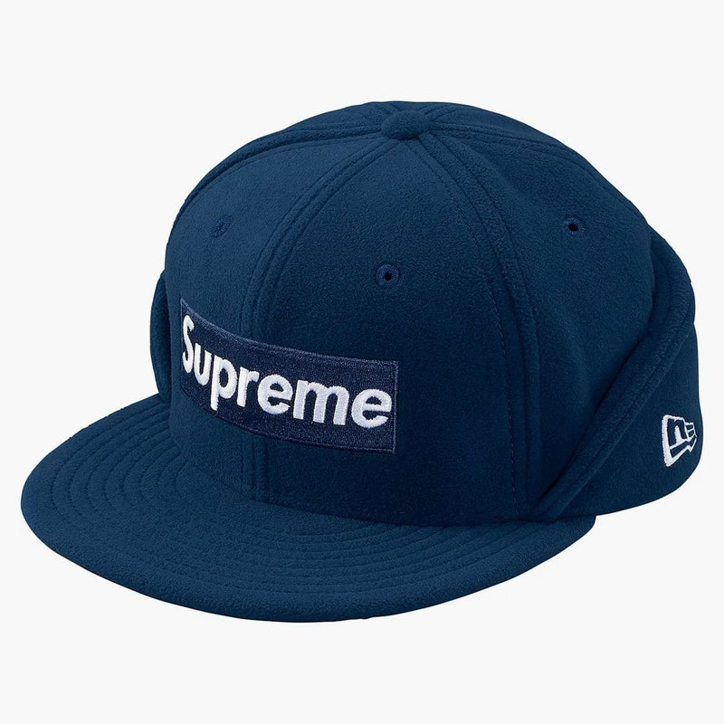 Supreme Polartec Ear Flap New Era Navy