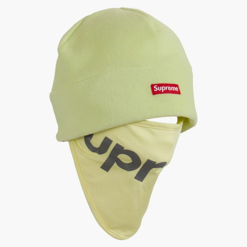 Nejvyšší polartec facemask beanie vápna