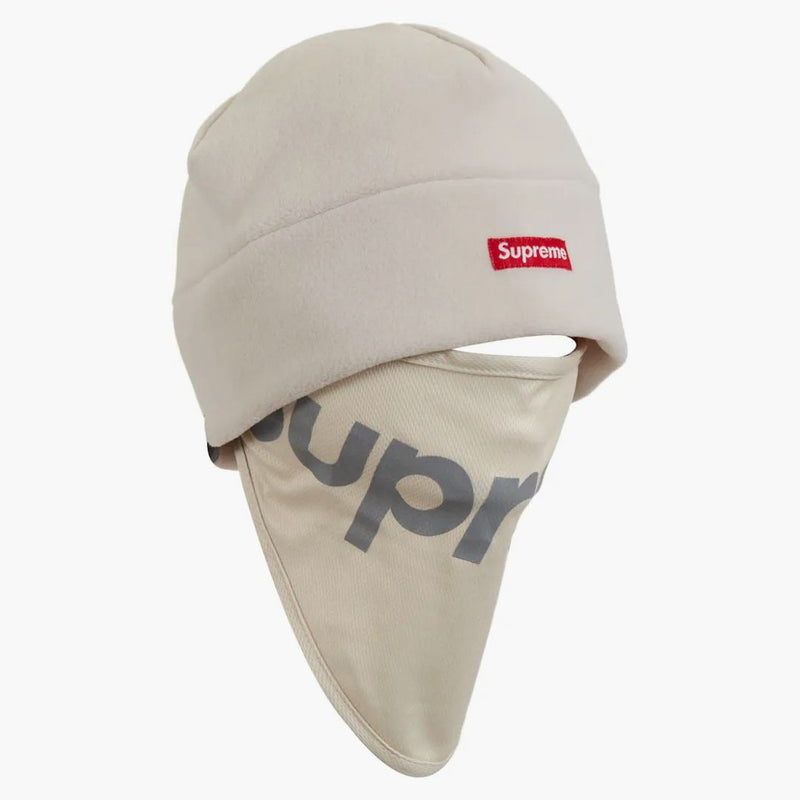 Supreme Polartec Facemask Beanie Stone