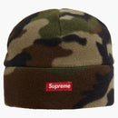 Supreme Polartec Facerask Beanie Woodland Camo