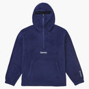 Supreme Polartec Facemask Half Zip Hooded Sweatshirt (fw24) Navy