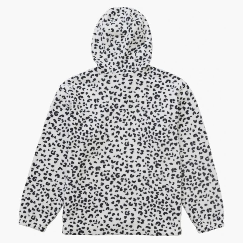Nejvyšší mikina s kapucí na zip (FW24) Leopard