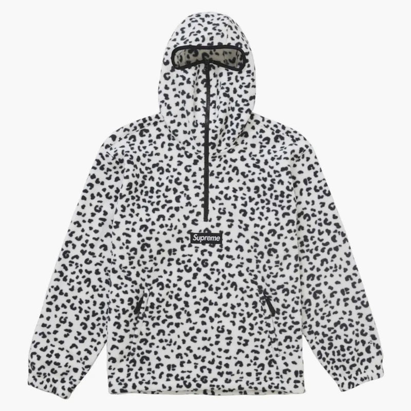 Nejvyšší mikina s kapucí na zip (FW24) Leopard