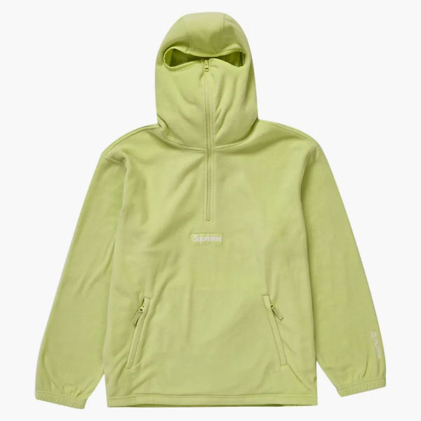 Supreme Polartec Facemask Half Zip Pullover Lime