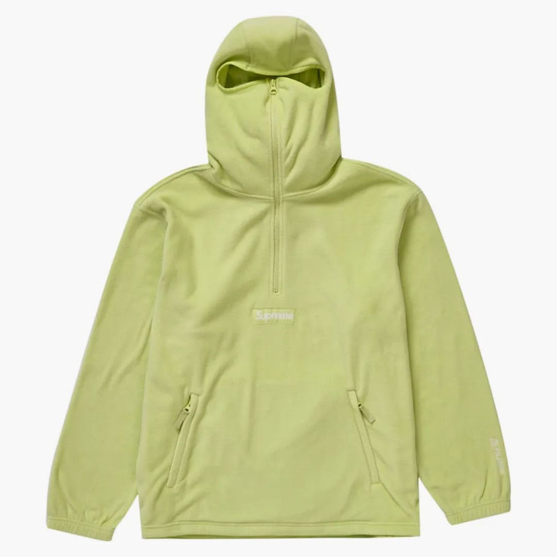 Supreme Polartec Facemask Half Zip Pullover Lime