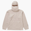 Supreme Polartec Facemask Half Zip pullover Stone