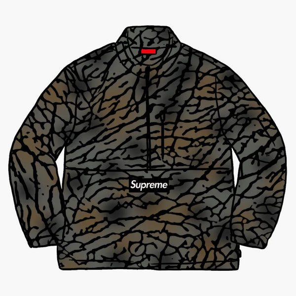 Supreme Polartec Half Zip Pullover (fw20) Olive Treebark Camo