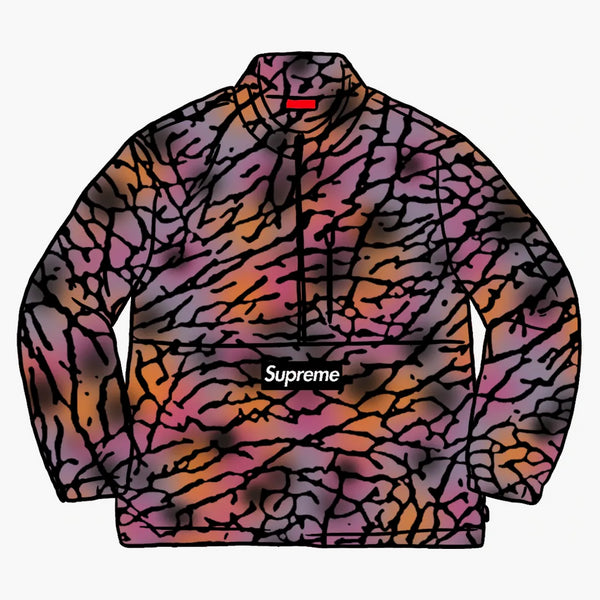 Supreme Polartec Half Zip Pullover (FW20) Purple Barbark Camo