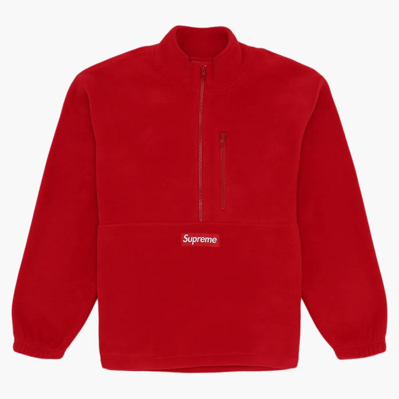 Supreme Polartec Half Zip Pullover (FW20) Red