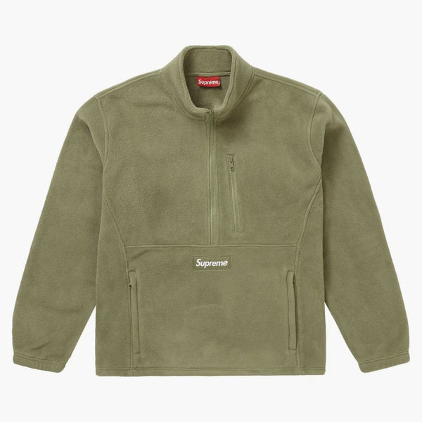 Supreme Polartec Half Zip Pullover (FW21) Light Olive