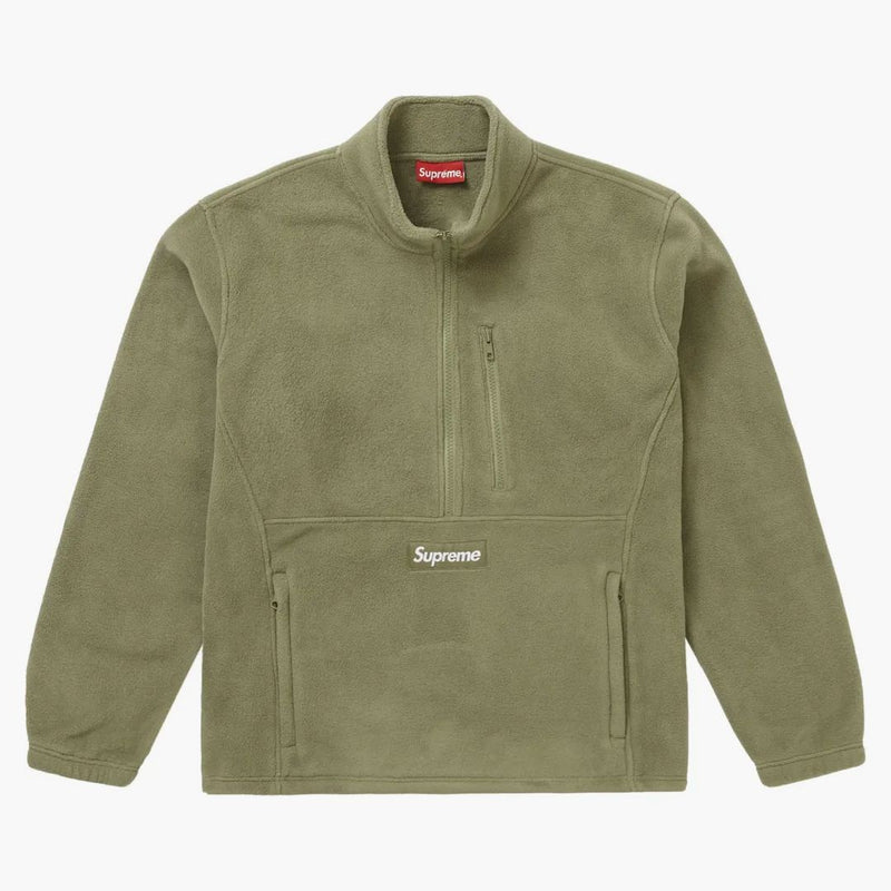 Supreme Polartec Half Zip Pullover (FW21) Light Olive