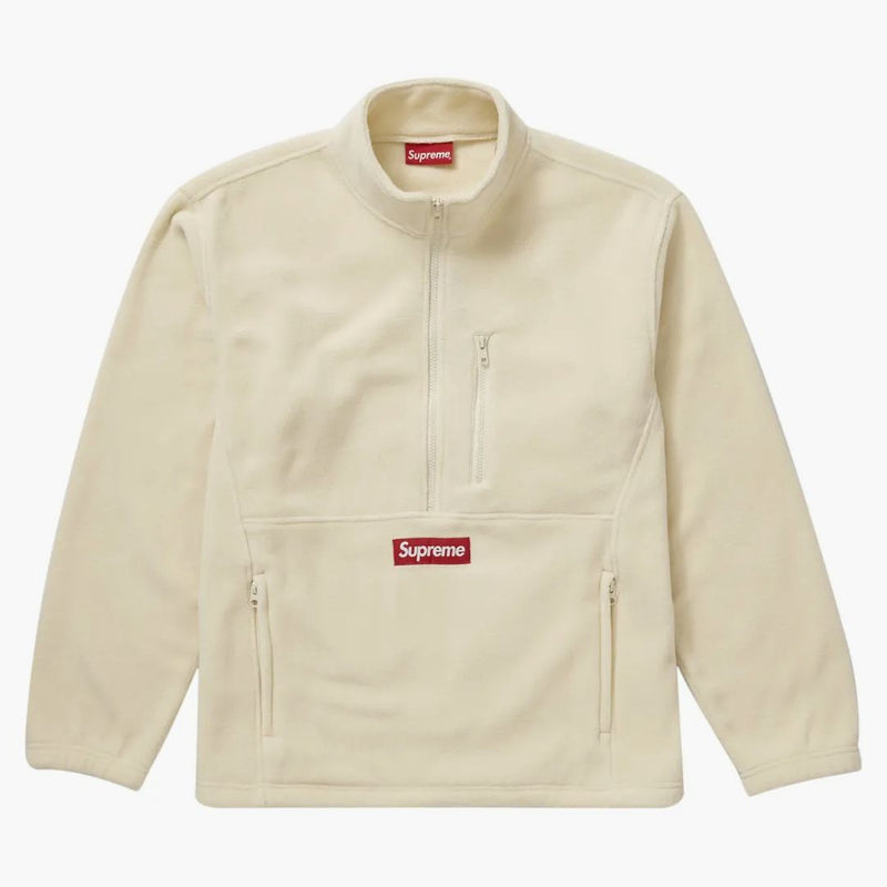 Supreme Polartec Half Zip Pullover (FW21) Natural