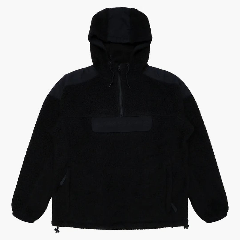 Supreme Polartec Hooded Half Zip Pullover Black