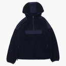 Supreme Polartec Hooded Half Zip pullover Navy