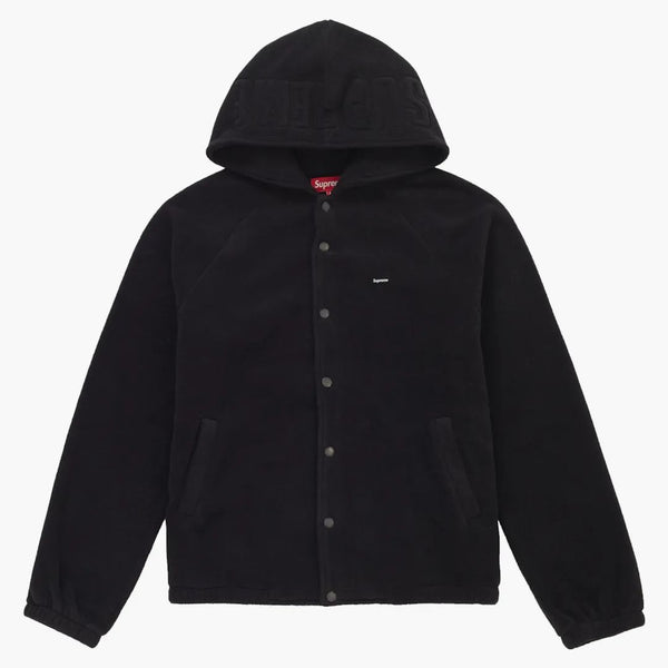 Supreme Polartec Hooded Raglan Jacket Black