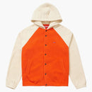 Supreme Polartec Hooded Raglan Jacket Orange