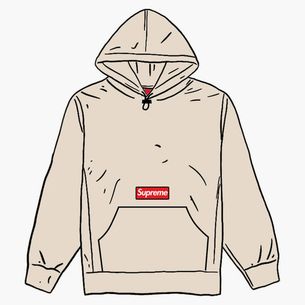 Nejvyšší mikina s kapucí Polartec (FW20) přirozená