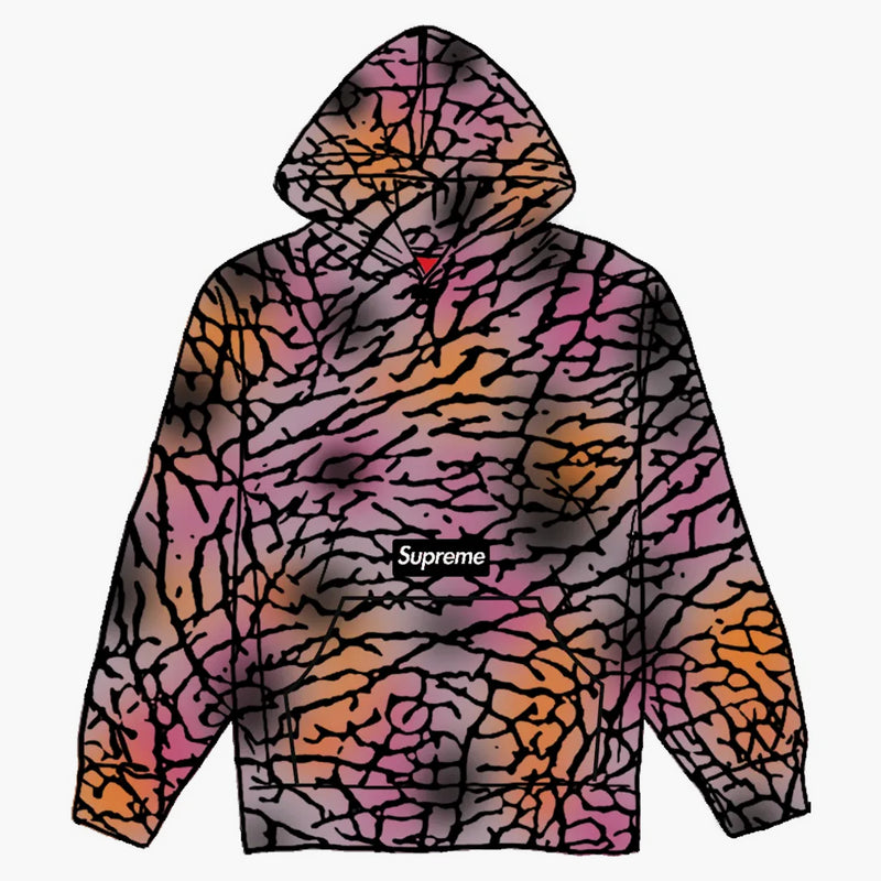 Supreme Polartec Hooded Sweatshirt (fw20) Purple Treebark Camo