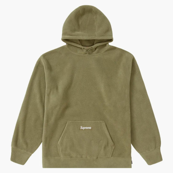 Supreme Polartec Hooded Sweatshirt (fw21) Light Olive