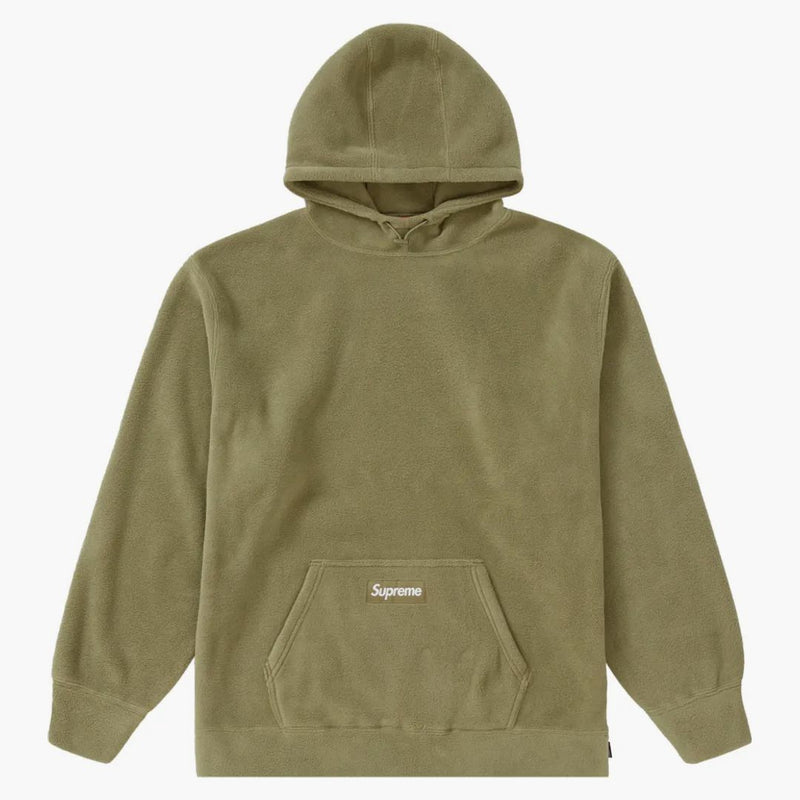 Mikina s nejvyšší polartec kapucí (FW21) Light Olive
