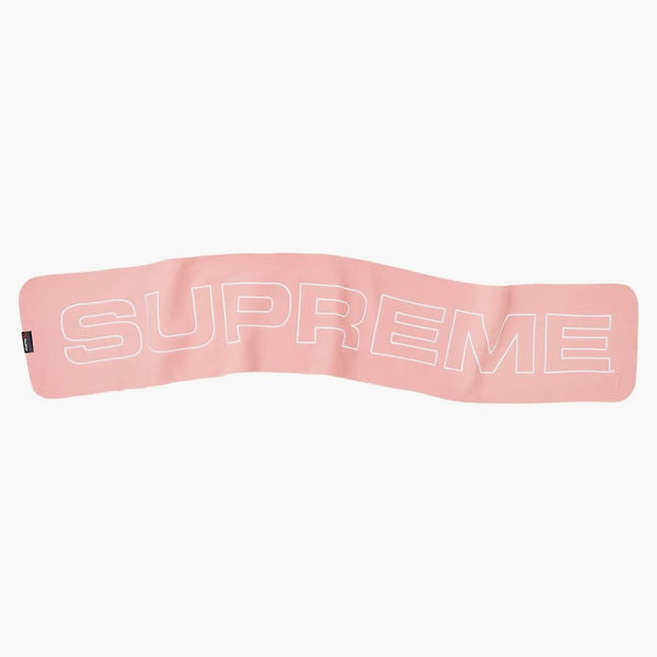Supreme Polartec Logo Buff Pink