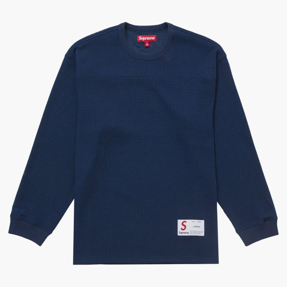 トップス Supreme Polartec Mesh Football navy M Supreme Polartec Football Top Navy - Buy at Hypeneedz