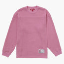 Supreme Polartec Mesh L/S Football Top Pink