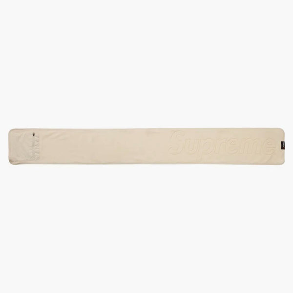 Supreme Polartec Pocket Scarf Natural