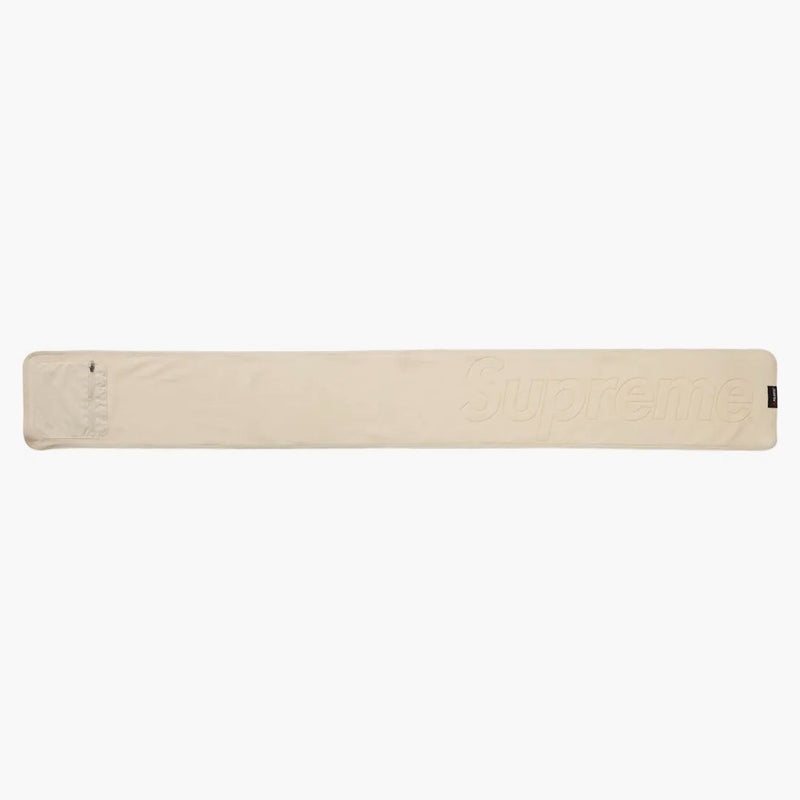 Supreme Polartec Pocket Scarf Natural