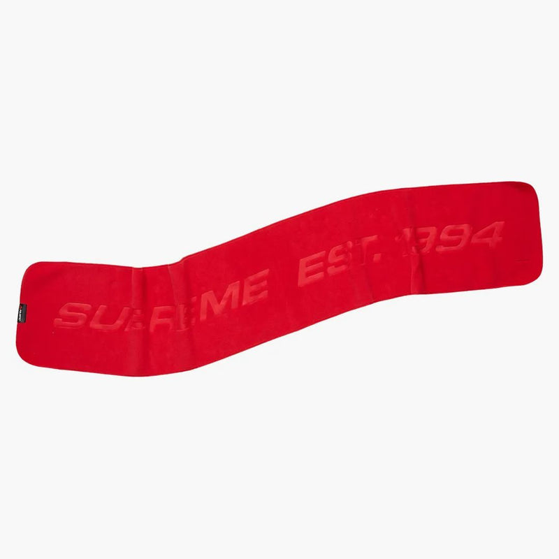 Supreme Polartec Scarf (FW19) rosso