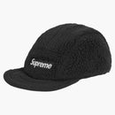 Supreme Polartec Shearling Reversible Camp Cap Black