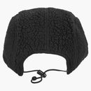 Supreme Polartec Shearling Reversible Camp Cap Black