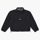 Supreme Polartec Shearling Reversible Pullover (fw25) Black