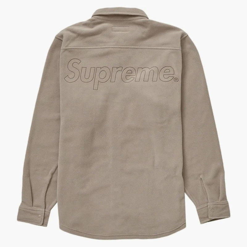 Supreme Polartec Shirt (FW23) Tan