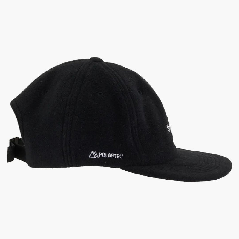 Supreme Polartec Small Box 6-Panel Black