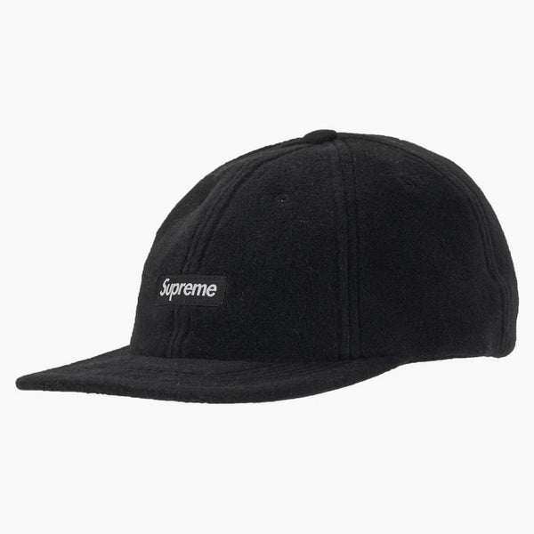 Supreme Polartec Small Box 6-Panel Black