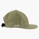 Supreme Polartec Small Box Oliva de 6 paneles